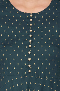 Amayra Women's  Rayon Anarkali Kurti With Palazzos