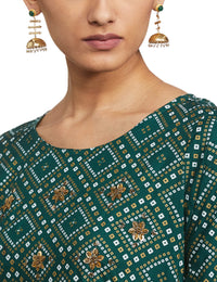 Ayukta Women Straight Kurti with Skirt