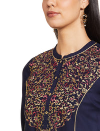 Aurelia Women's  Viscose Regular Kurta