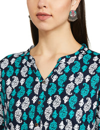 Karigari by Unlimited Women's  Rayon Classic Kurta