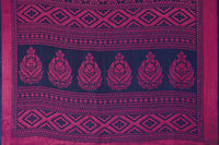 Winza Designer Women's  Chiffon Brasso Printed Saree with Blouse Piece (WDP Brasso Malini W)