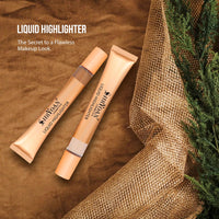 Shryoan Liquid Highlighter| Shimmery Glow for All Skin Tones | Lightweight Cream Formula for Full Coverage, Long-Lasting Glow for Radiance & Paraben-Free (15g)