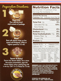 DR OETKER Mousse Chocolate Milk, 3.1 Ounces