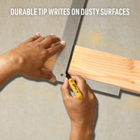 AVERY Marks A Lot UltraDuty Chisel Tip Permanent Markers, Water Resistant Ink, For Jobsites and Tough Environments, 12 Black Markers (29842)