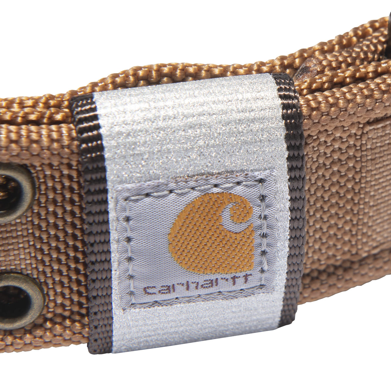 Carhartt Pet Fully Adjustable Wide Webbing Collar for Dogs, Carhartt Brown, Large
