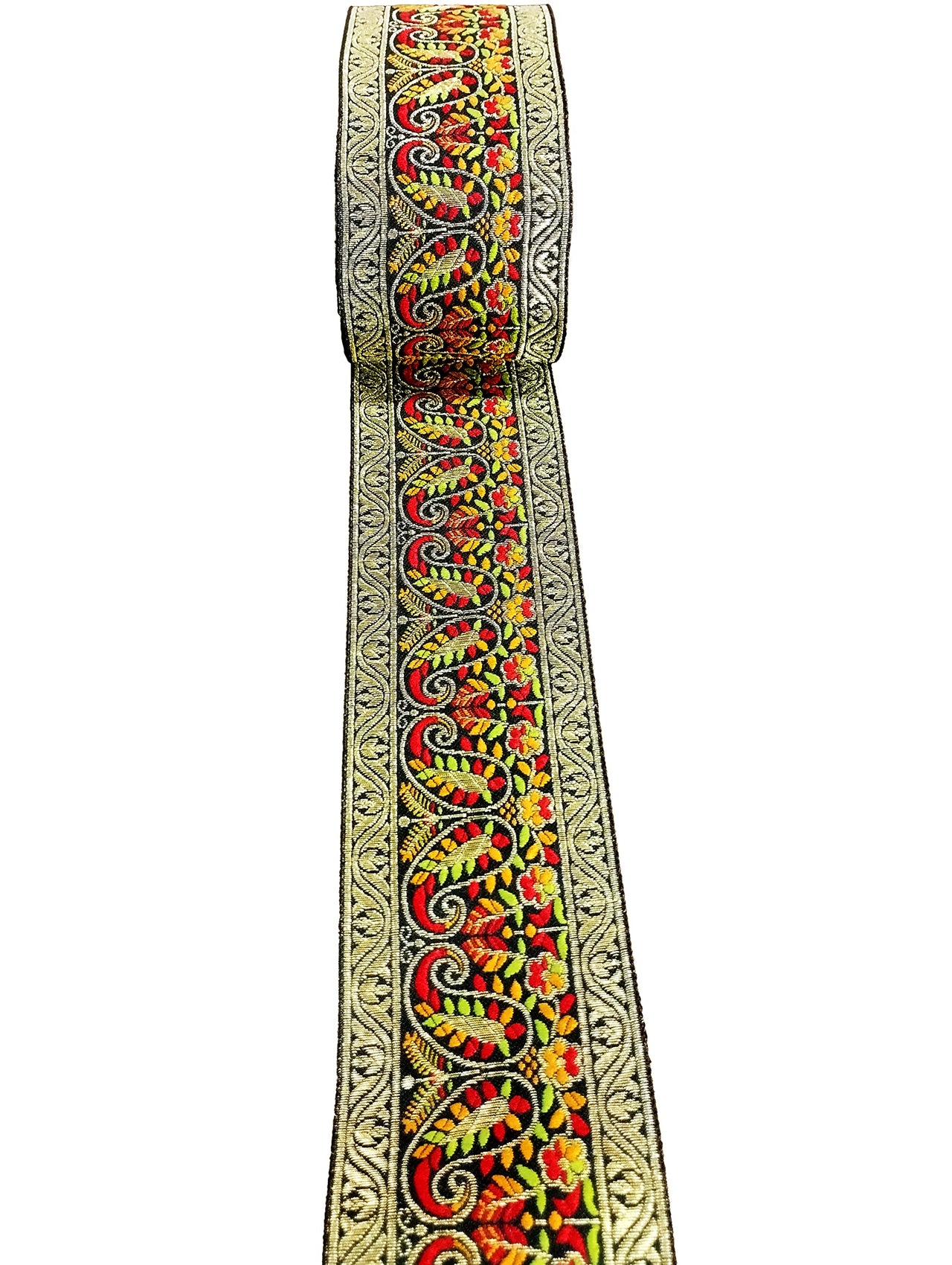 CARTZEYE Women's  Saree Falls Lace Border Reel Jacquard Woven Heavy Design Work for Saree, Kurti, Dresses, Bandhani, Lehenga, Decorative Ribbon