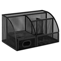 Basics Mesh Pen Holder and Organizer, Black, ‎9.1