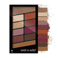 Wet n Wild Color Icon Eyeshadow 10 Pan Palette, Rose In The Air, Matte, Shimmer, Satin Finish