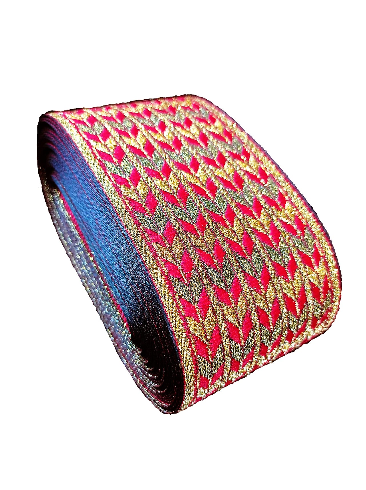 CARTZEYE Women's  Saree Falls Lace Border Reel Jacquard Woven Heavy Design Work for Saree, Kurti, Dresses, Bandhani, Lehenga, Decorative Ribbon