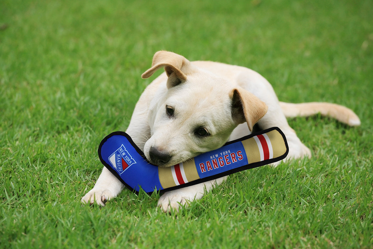 Pets First NHL New York Rangers Stick Toy for Dogs & Cats. Play Hockey with Your Pet with This Licensed Dog Tough Toy Reward!, 16 inches Long