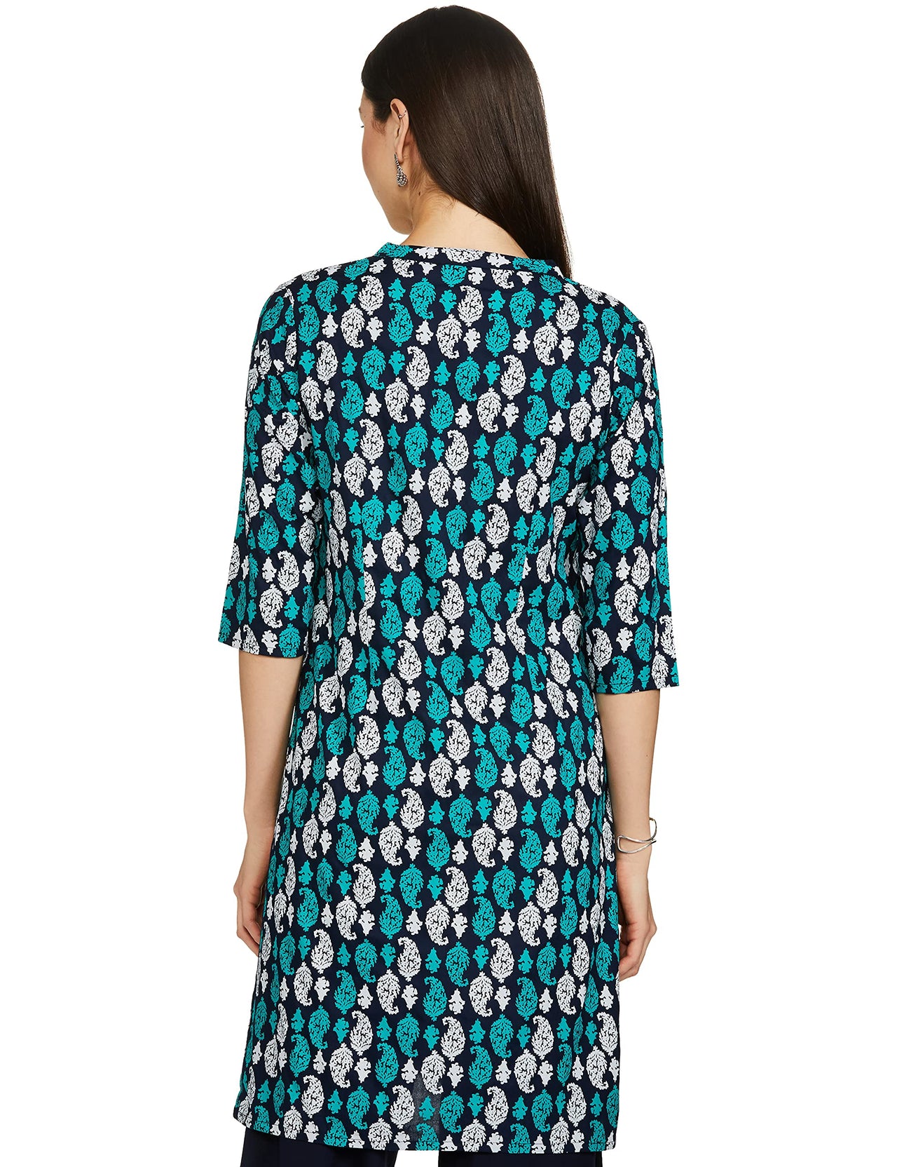 Karigari by Unlimited Women's  Rayon Classic Kurta