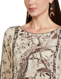 BIBA Women's  Rayon Regular Kurta