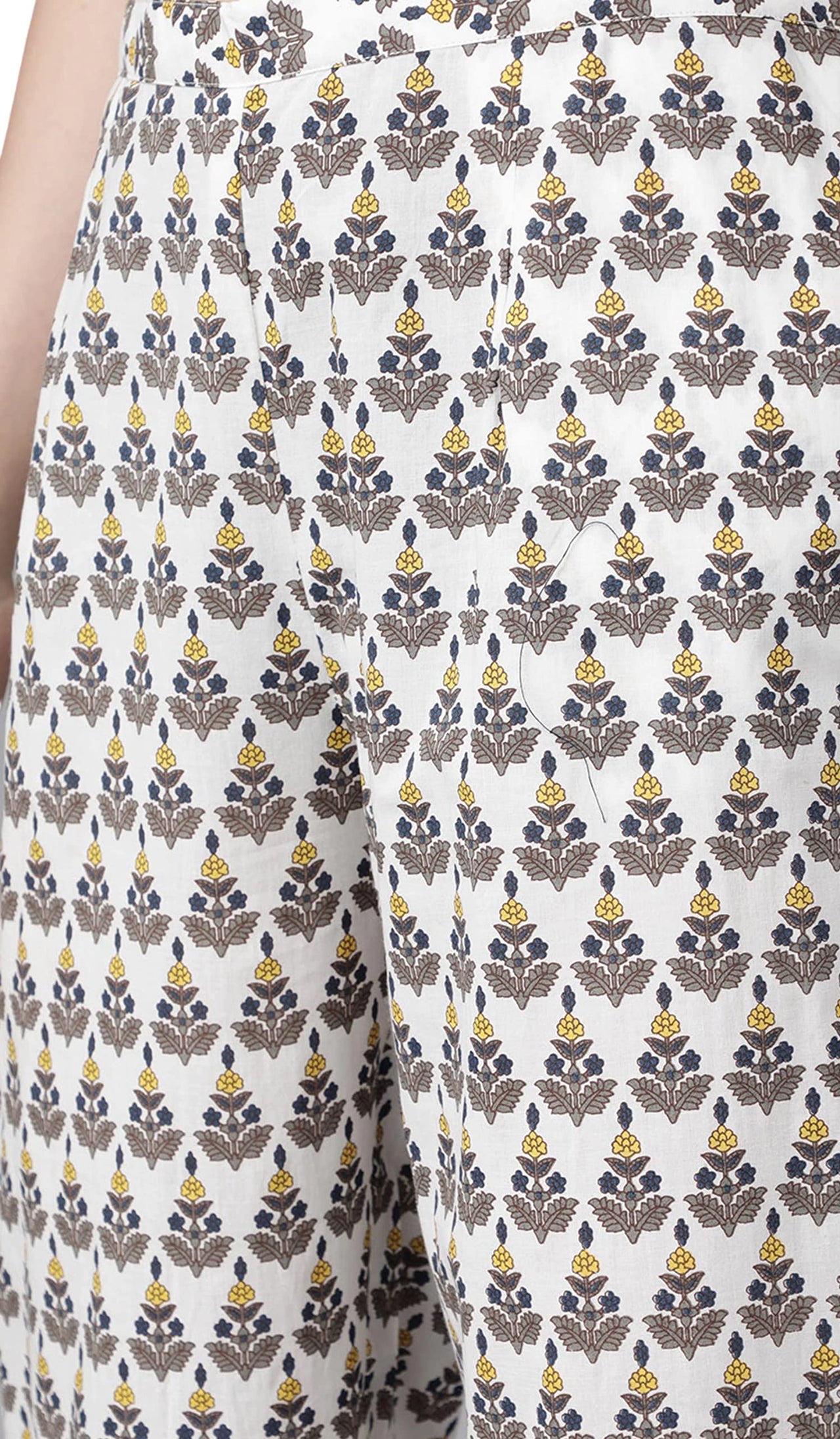 rytras Women's  Rayon Printed Anarkali Kurti with Palazzos Pant and Dupatta Set