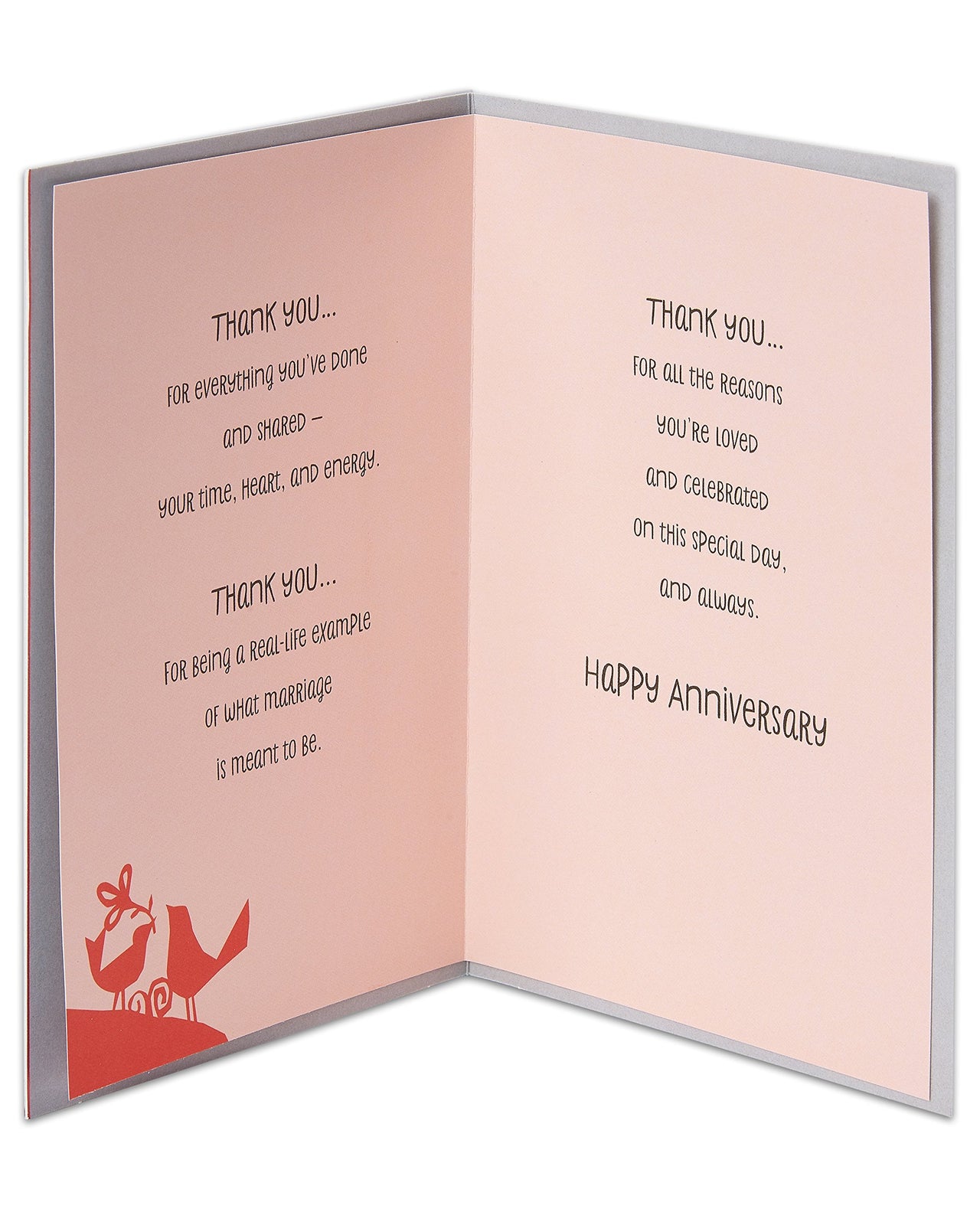 American Greetings Anniversary Card for Parents (Thank You)