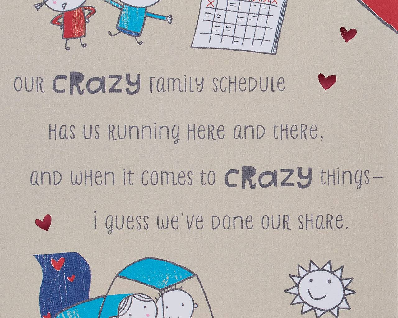 American Greetings Pop Up Birthday Card for Husband (Crazy Life) Crazy Life