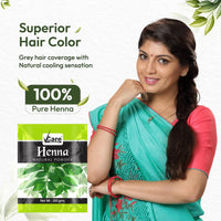 VCare Henna Natural Powder for Hair - 200 gm (Pack of 1) | Natural Conditioning & Anti-Dandruff