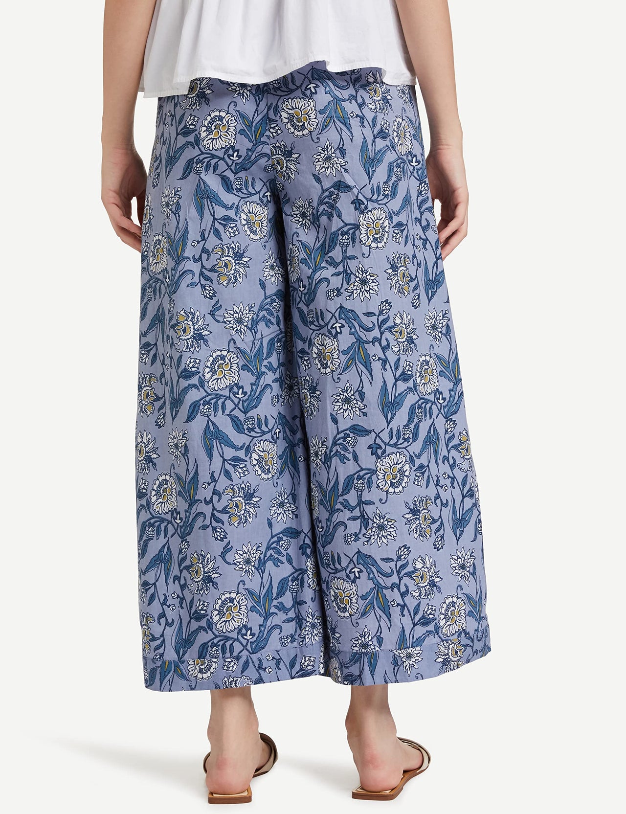 Amazon Brand - Myx Women's  Relaxed Bottom (215_Light Blue_L)