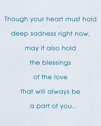 American Greetings Religious Sympathy Card (Faith, Hope, and Love) Faith, Hope, and Love