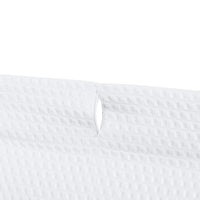 Basics Lightweight Super Soft Easy Care Microfiber Waffle Texture Shower Curtain , 72