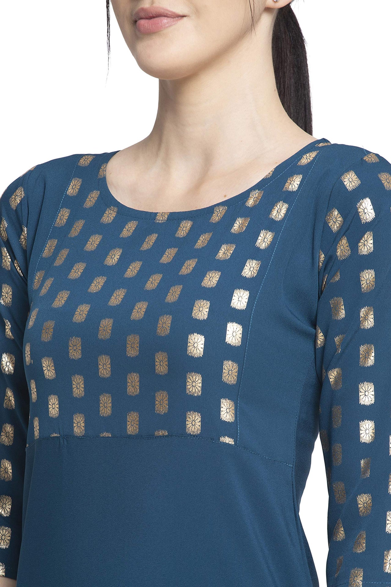 ALC Creation Women's  Crepe Skinny Kurta