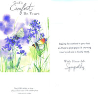 DaySpring - With Heartfelt Sympathy and Prayers - Nature's  Blessings By Marjolein Bastin - 4 Design Assortment with Scripture - 12 Boxed Cards & Envelopes (J3355)