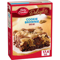 Betty Crocker Delights Cookie Brownie Bar Mix, 17.4 oz.