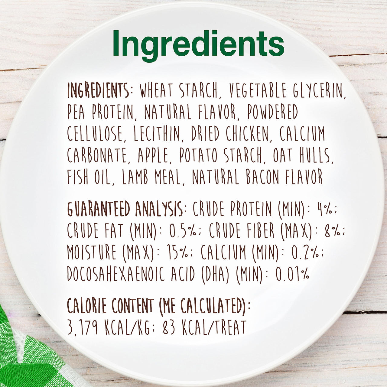 Nylabone Healthy Edibles Puppy Natural Long Lasting Dog Chew Treats Lamb & Apple Small/Regular (12 Count) 0.9166666666666666 Ounce (Pack of 12)