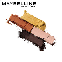 Maybelline New York Eyeshadow Palette, 6 Highly Blendable Shades, Sheer Finish, City Mini Palette, Brooklyn Orange, 6.4g