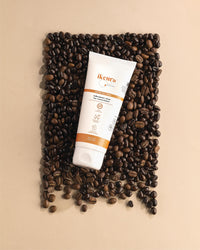 Ikcura Coffee Face Wash with Coffee Extract, Green Tea, Licorice Extract l Deep Cleansing, Acne-Fighting, Exfoliating Skin & Moisturizing, 100ml