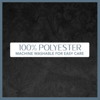 ELRENE HOME FASHIONS Caiden Elegance Damask Fabric Tablecloth, 70