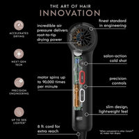 Infinitipro by Conair Digitalaire Hair Dryer with Brush and Storage Bag