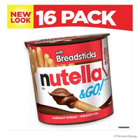 Nutella & GO! Hazelnut and Cocoa Spread + Breadsticks, 1.8 Oz., 16 Pk.