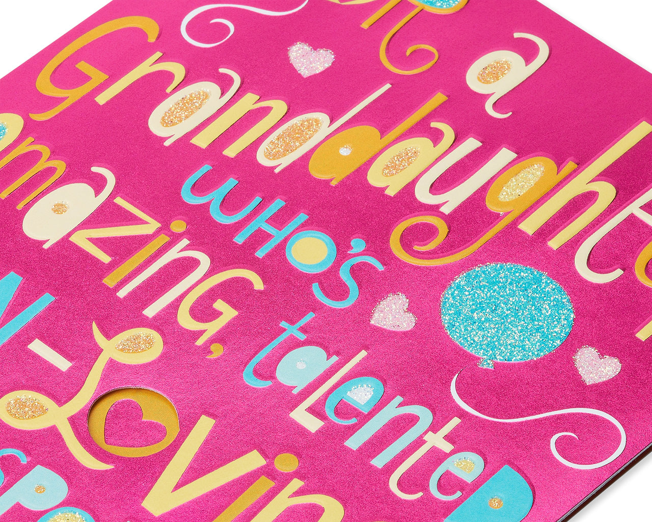 American Greetings Birthday Card for Granddaughter (Shining Star)