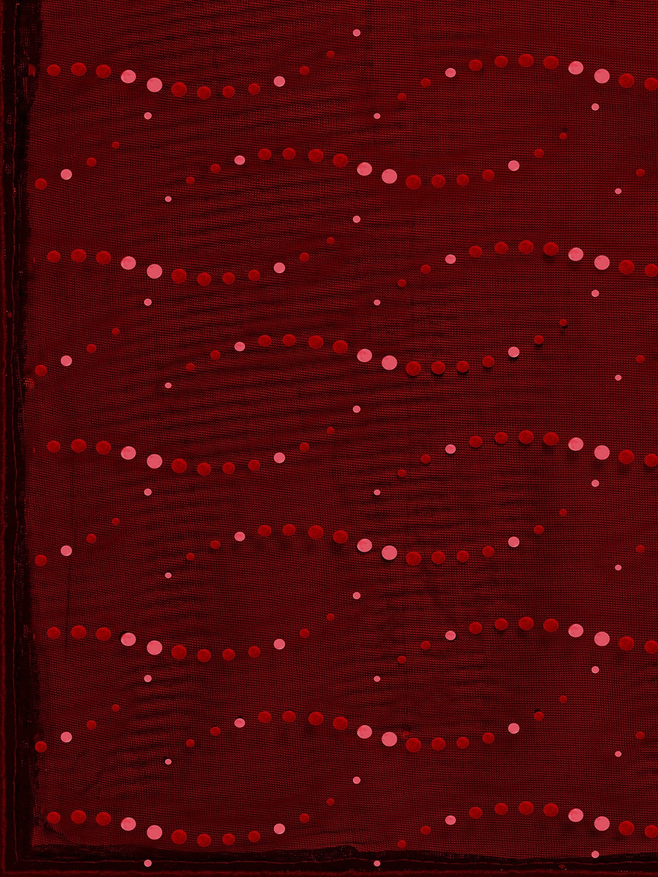 Amrutam Fab Women's  Embellished Net Pink Saree with unstitched Sequences velvet Blouse Piece