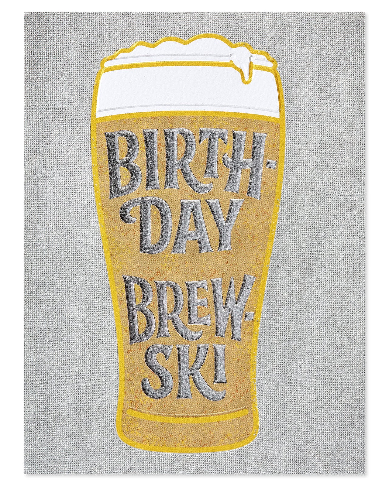 American Greetings Birthday Card for Him (Birthday Beer) Birthday Beer