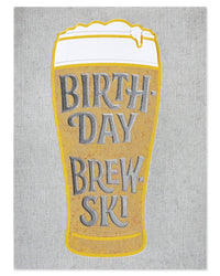 American Greetings Birthday Card for Him (Birthday Beer) Birthday Beer