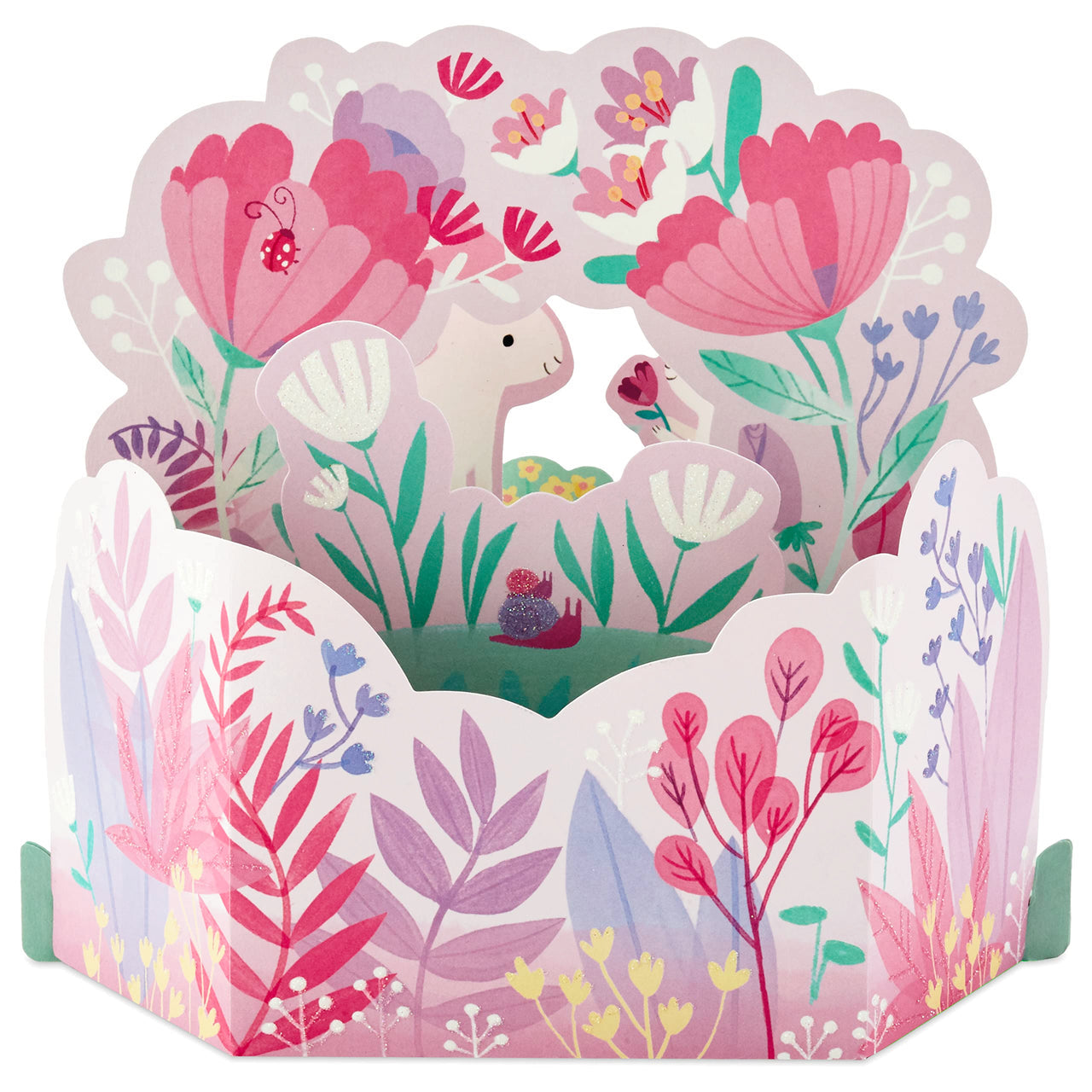 Hallmark Paper Wonder Mother's  Day Pop Up Card (Bunnies) for Spring, Easter Card for Mom