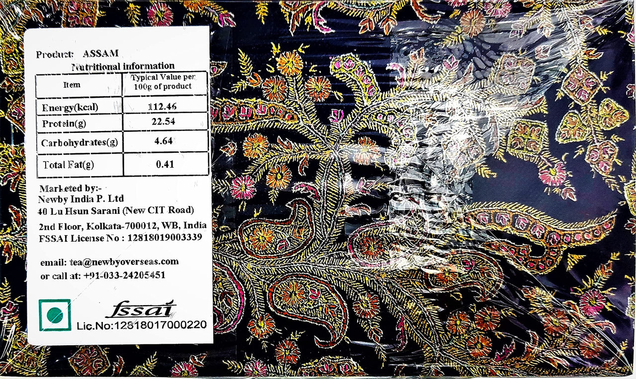 Newby Assam Tea Bags | 50 Counts | Classic Blend from Finest Tea Growing Region | Bold & Malty Flavor, Perfect for Revitalizing Breakfast | 100 gms