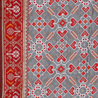 KAPAAHA Women's  Woven Silk Blend Patola Dupatta/Chunni