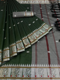 Regolith Designer Sarees for women banarasi silk saree with fancy saree Un-stitched blouse Pieces