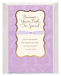 American Greetings Anniversary Card for Couple (You're Both So Special)
