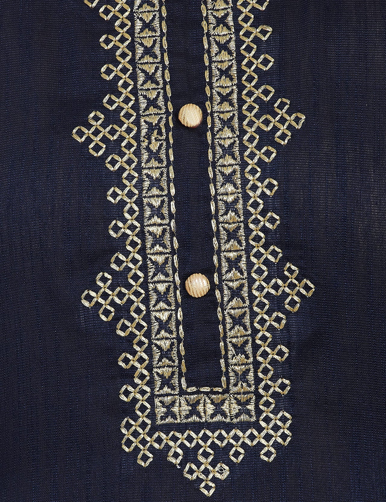 Aurelia Women's  Rayon Regular Kurta Blue M