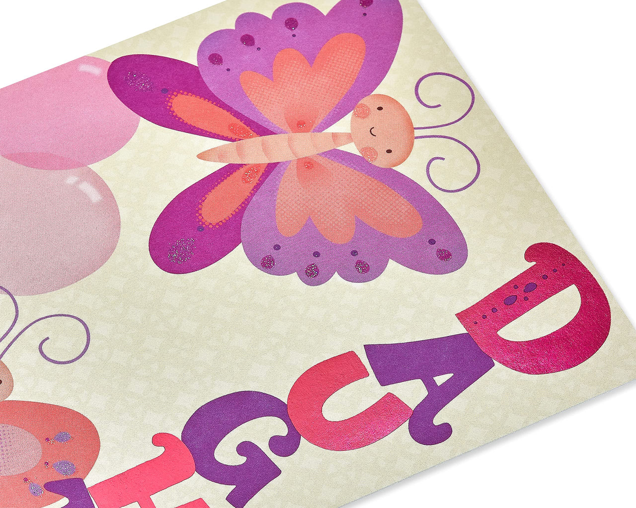 American Greetings Birthday Card for Daughter (Butterfly) Butterfly