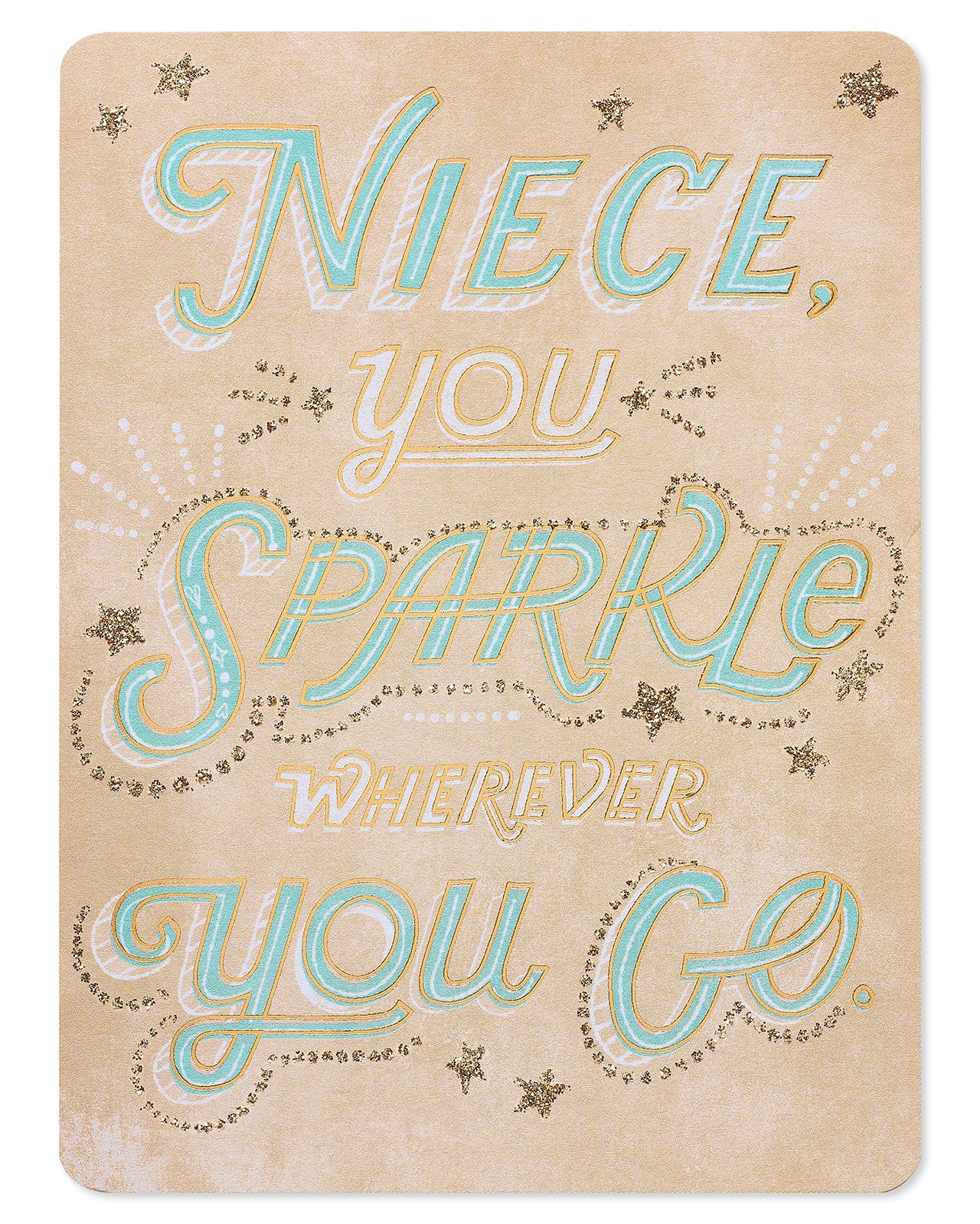 American Greetings Birthday Card for Niece (You Sparkle) You Sparkle
