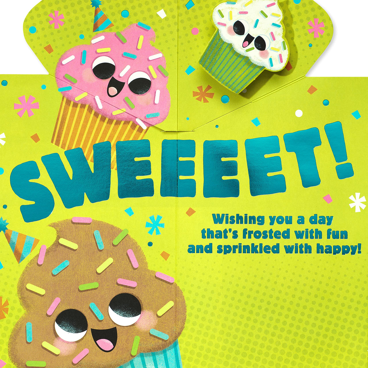 American Greetings Pop Up Birthday Card for Kids (Sweeeet!) Sweeeet!
