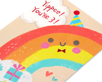 American Greetings 3rd Birthday Card (Yippee) Yippee