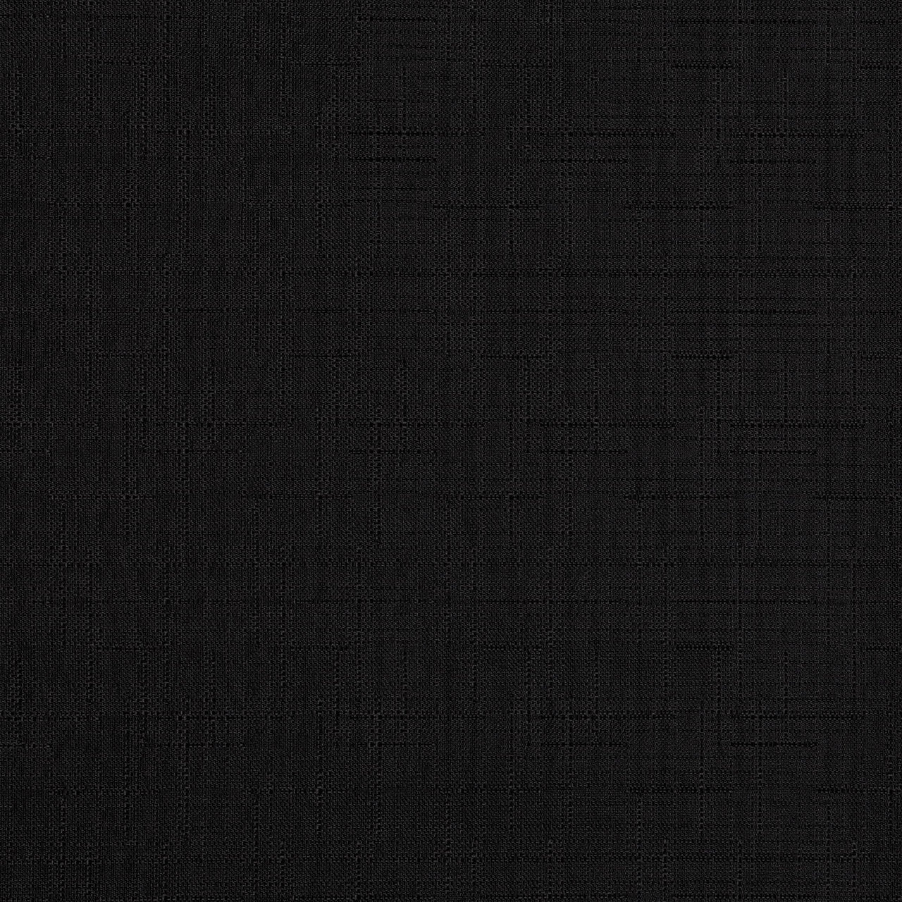 ECLIPSE Kendall Solid Textured Blackout Thermal Insulated Lining Grommet Window Curtain for Bedroom (1 Panel), 42 in x 63 in, Black 42 X 63