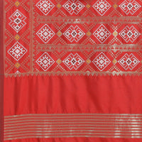 KAPAAHA Women's  Woven Design Silk Blend Dupatta Free Size