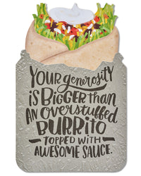 American Greetings Funny Thank You Card (Burrito) Burrito