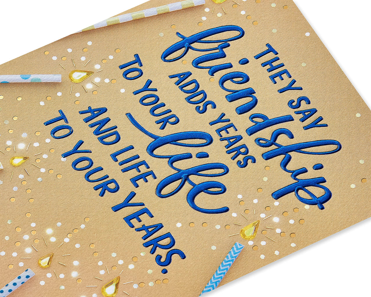 American Greetings Birthday Card for Friend (Live Forever) Live Forever